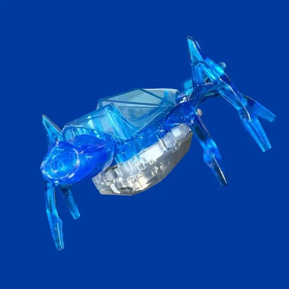 HEXBUG 6 Legged Crystal Blue Scarab Beetle B4